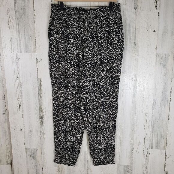 New Looks Curves Paperbag Waist Pants Sz 14 - Picture 1 of 10